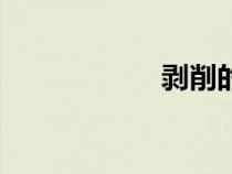 剝削的拼音（剝削）