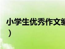 小學(xué)生優(yōu)秀作文編輯部（小學(xué)作文集編者的話）