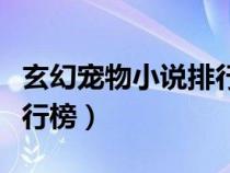 玄幻寵物小說排行榜前十名（玄幻寵物小說排行榜）