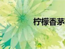 檸檬香茅精油（檸檬香茅）