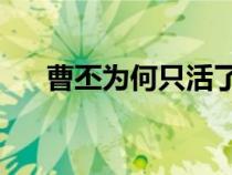曹丕為何只活了40歲(曹丕怎么死的) 曹丕為何只活了40歲(曹丕怎么死的)