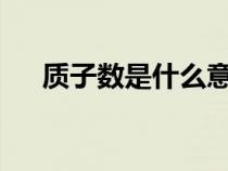 質(zhì)子數(shù)是什么意思?圖(質(zhì)子數(shù)是什么) 質(zhì)子數(shù)是什么意思?圖(質(zhì)子數(shù)是什么)