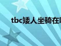 tbc矮人坐騎在哪買（矮人坐騎在哪買）