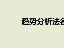 趨勢(shì)分析法名詞解釋（趨勢(shì)分析）