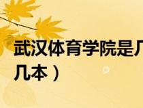 武漢體育學(xué)院是幾本多少分（武漢體育學(xué)院是幾本）