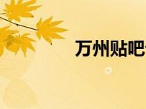 萬州貼吧論壇（萬州貼吧）