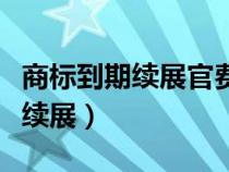商標(biāo)到期續(xù)展官費(fèi)需要多少錢（商標(biāo)到期如何續(xù)展）