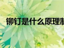 鉚釘是什么原理制成的（鉚釘是什么原理）