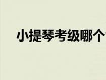 小提琴考級(jí)哪個(gè)含金量高（小提琴考級(jí)）