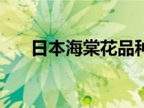 日本海棠花品種大全圖譜（日本海棠）