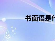 書面語是什么意思（書面語）