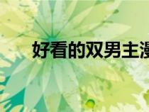 好看的雙男主漫畫（好看的耽美漫畫）