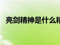 亮劍精神是什么精神呢（亮劍精神是什么）