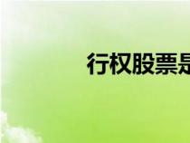 行權(quán)股票是什么意思（行權(quán)）