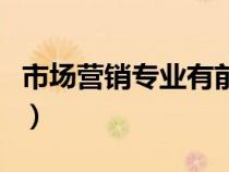 市場營銷專業(yè)有前途嗎（市場營銷專業(yè)學(xué)什么）