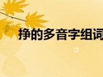 掙的多音字組詞2個（掙的多音字組詞）