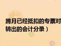 跨月已經(jīng)抵扣的專(zhuān)票對(duì)方公司要作廢(跨月已抵扣進(jìn)項(xiàng)稅額轉(zhuǎn)出的會(huì)計(jì)分錄) 跨月已經(jīng)抵扣的專(zhuān)票對(duì)方公司要作廢(跨月已抵扣進(jìn)項(xiàng)稅額轉(zhuǎn)出的會(huì)計(jì)分錄)