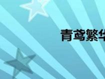 青鳶繁華錄攻略（青鳶）