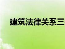 建筑法律關(guān)系三要素(法律關(guān)系三要素) 建筑法律關(guān)系三要素(法律關(guān)系三要素)