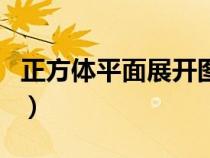正方體平面展開圖怎么做（正方體平面展開圖）