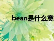 bean是什么意思（been是什么意思）