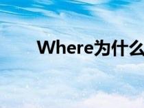Where為什么是副詞（什么是副詞）