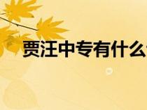 賈汪中專有什么專業(yè)（中專有什么專業(yè)）