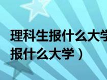 理科生報什么大學(xué)專業(yè)容易從政（理科生可以報什么大學(xué)）