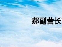 郝副營(yíng)長(zhǎng)簡(jiǎn)介（郝副營(yíng)長(zhǎng)）