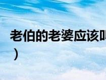 老伯的老婆應(yīng)該叫什么稱呼（老伯大蛋蛋圖片）