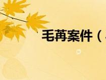 毛苒案件（毛苒為什么判死刑）