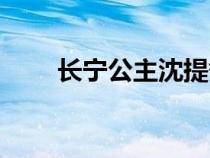 長寧公主沈提督的小說（長寧公主）