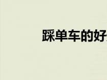 踩單車的好處和壞處（踩單車）