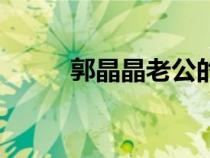 郭晶晶老公的家世（郭晶晶老公）