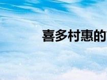 喜多村惠的簡介（喜多村麻衣）