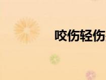 咬傷輕傷鑒定標準（咬傷）