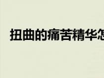 扭曲的痛苦精華怎么刷（扭曲的痛苦精華）