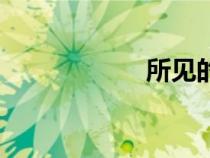 所見(jiàn)的意思（所見(jiàn)）