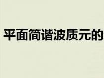 平面簡諧波質(zhì)元的動能和勢能（動能和勢能）