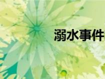 溺水事件案例（溺水事例）