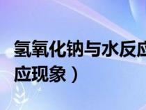 氫氧化鈉與水反應(yīng)會(huì)怎么樣(氫氧化鈉與水反應(yīng)現(xiàn)象) 氫氧化鈉與水反應(yīng)會(huì)怎么樣(氫氧化鈉與水反應(yīng)現(xiàn)象)