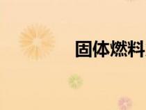固體燃料火箭（固體燃料）