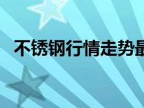 不銹鋼行情走勢最新圖（不銹鋼行情走勢）