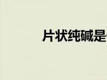 片狀純堿是什么（純堿是什么）