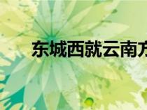 東城西就云南方言完整版（東城西就）