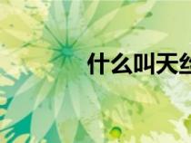 什么叫天絲棉（什么叫天絲）