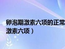 卵泡期激素六項(xiàng)的正常值及參考范圍（卵泡期是什么意思性激素六項(xiàng)）