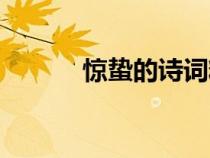 驚蟄的詩(shī)詞精選（驚蟄的詩(shī)詞）