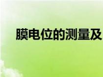 膜電位的測量及曲線解讀視頻（膜電位）