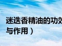 迷迭香精油的功效與作用（天竺葵精油的功效與作用）